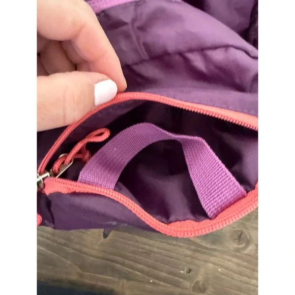 Eddie Bauer Stowaway 20L Backpack Plum Purple Lightweight Travel Packable Pack - Picture 6 of 8